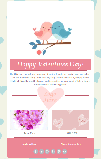 Love Birds Animated Template Preview