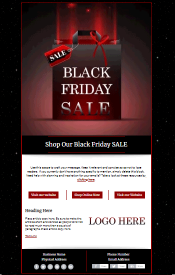 Black Friday Animated Template Preview
