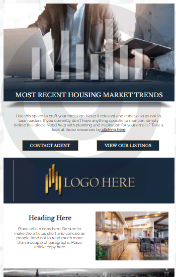 Market Trends Animated Template Preview