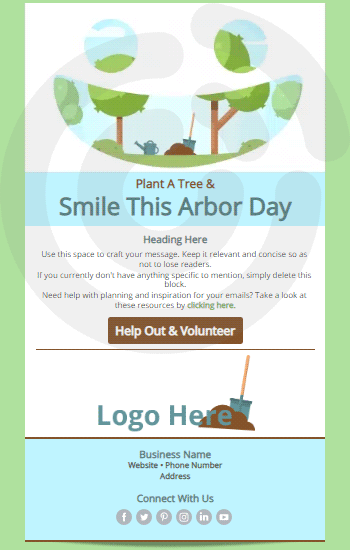 Arbor Day Smile - Animated Template