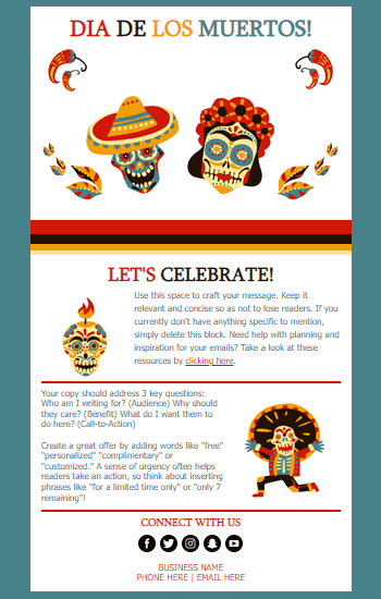 Dia De Los Muertos - Celebration Animated Preview