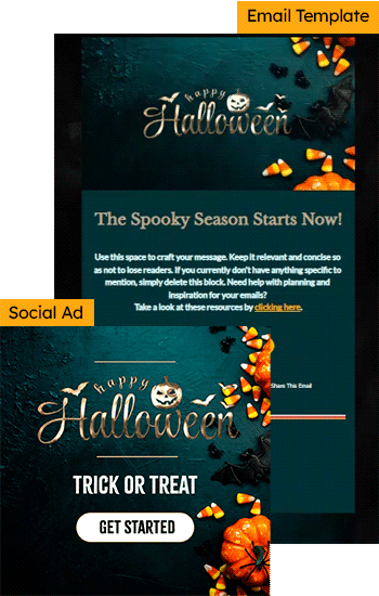 Halloween Ad Bundle 1 Animated Template Preview