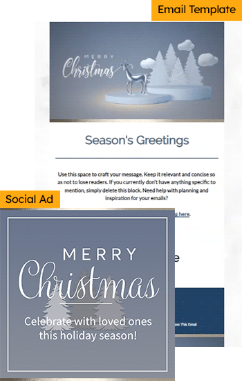 Merry Christmas Bundle 1 Animated Template Preview