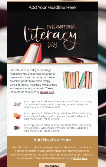 International Literacy Day Animated Template Preview