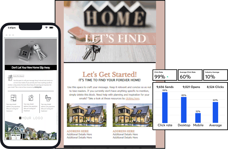 Home Page Real Estate Graphic