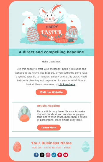 Easter Sunday 2 Animated Template Preview