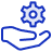 Icon056-Service-hand-gear