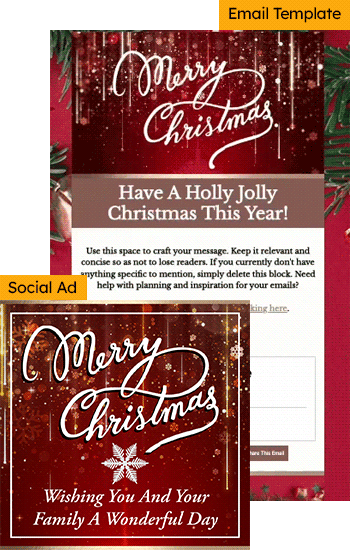 Merry Christmas Bundle 2 Animated Template Preview