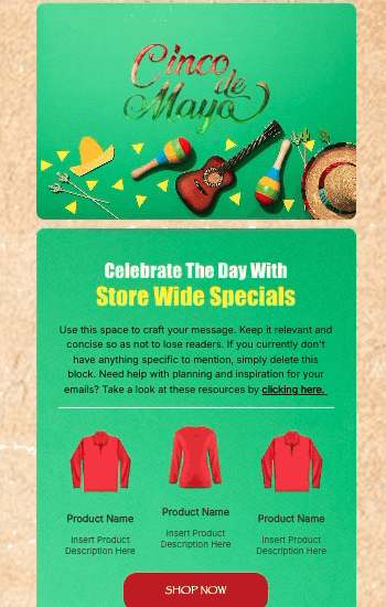 Cinco de Mayo 4 Animated Template Preview