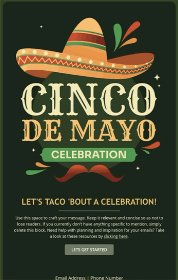 Cinco de Mayo 1 Animated Template Preview