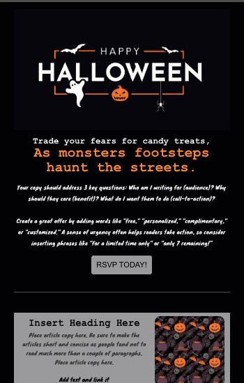 Happy Halloween Classic Animated Template Preview