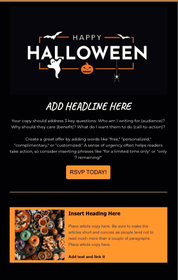Happy Halloween Classic Animated Template Preview