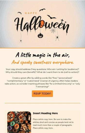 Happy Halloween Light Animated Template Preview