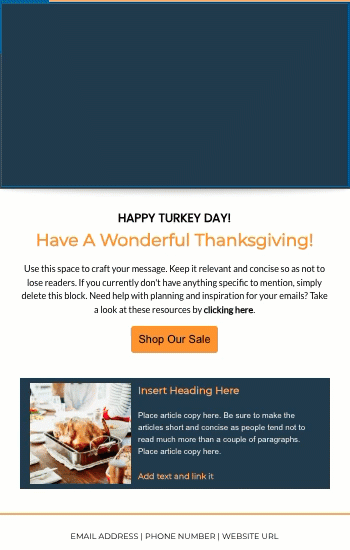 Thanksgiving leaf